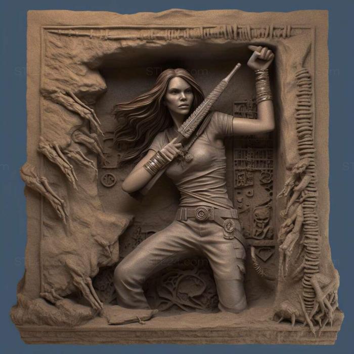 Games (Tomb Raider 2013 2, GAMES_4854) 3D models for cnc